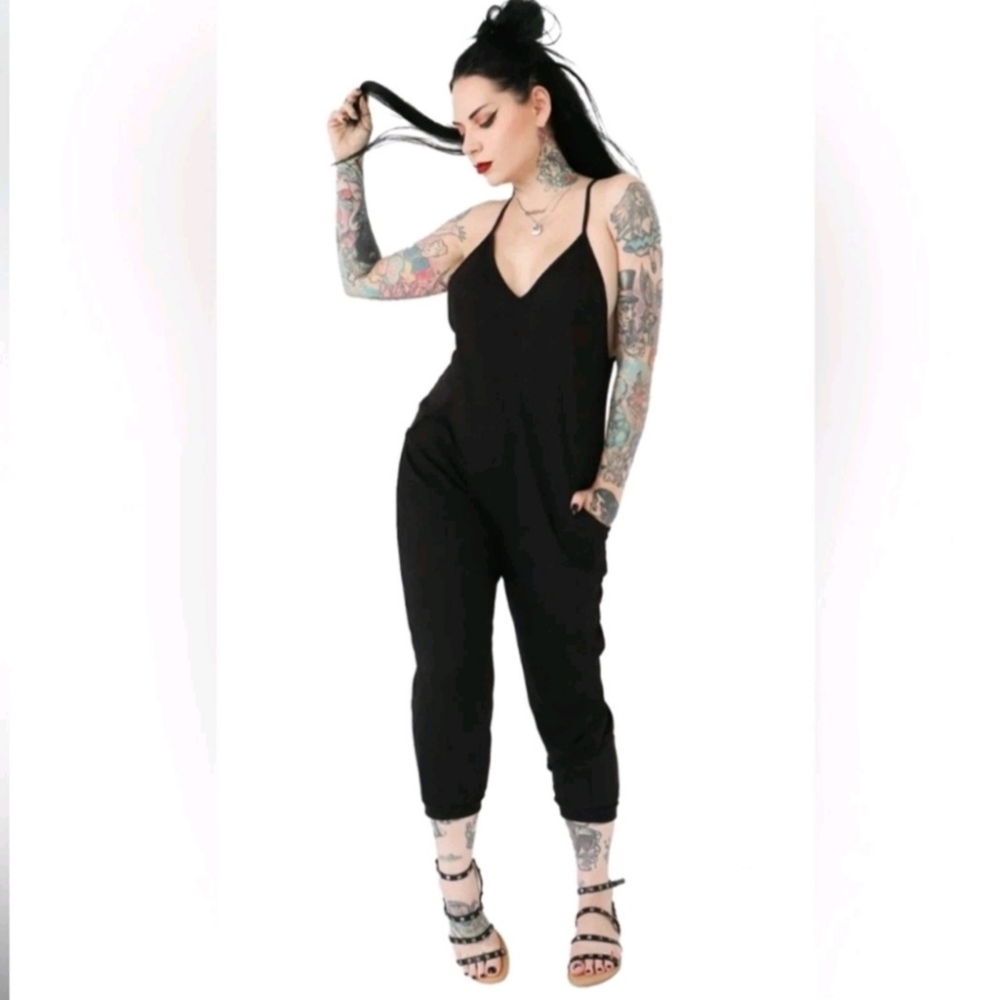 Foxblood Luna Razorback Jumpsuit XL